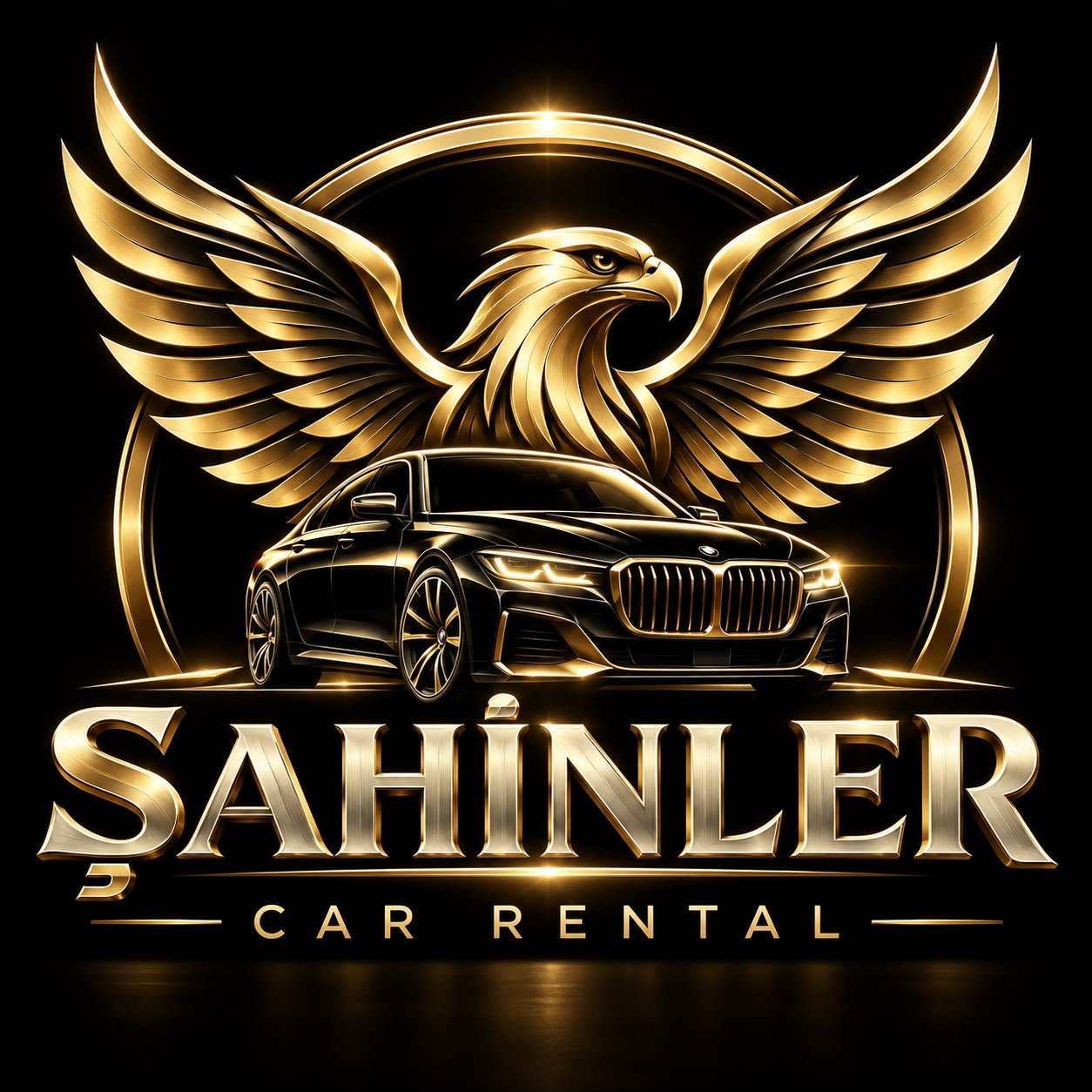 Şahinler Car Rental logosu